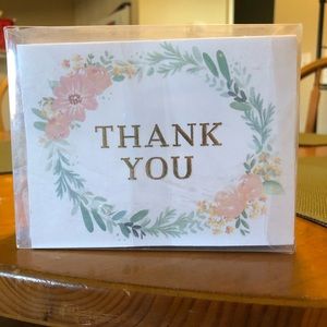 50 Pack Of Thank You Cards